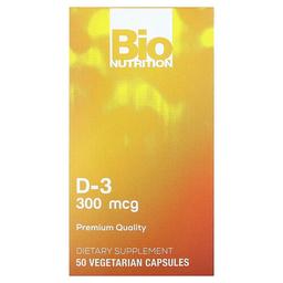 Bio Nutrition D 3 300 Mcg 50 Vegetarian Capsules