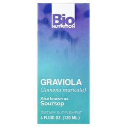 Bio Nutrition Graviola 4 Fl Oz 120 Ml