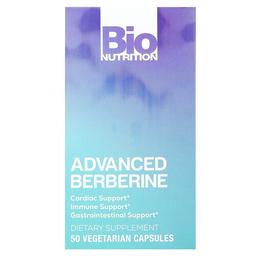 Bio Nutrition Advanced Berberine 50 Vegetarian Capsules 600 Mg Per Capsule
