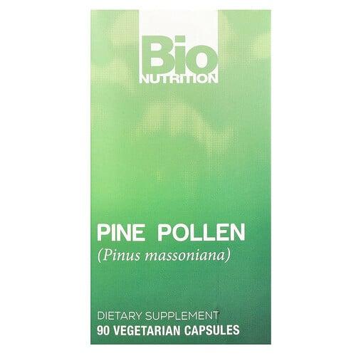 Bio Nutrition Pine Pollen 90 Vegetarian Capsules 500 Mg Per Capsule
