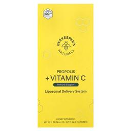 Beekeeper S Naturals Propolis Vitamin C 12 Packets 0 27 Fl Oz 8 Ml Each
