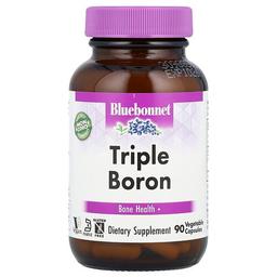 Bluebonnet Nutrition Triple Boron 90 Vegetable Capsules 3 Mg Per Capsule