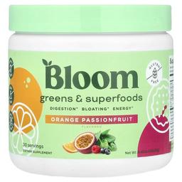 Bloom Greens Superfoods Orange Passionfruit 6 45 Oz 183 6 G