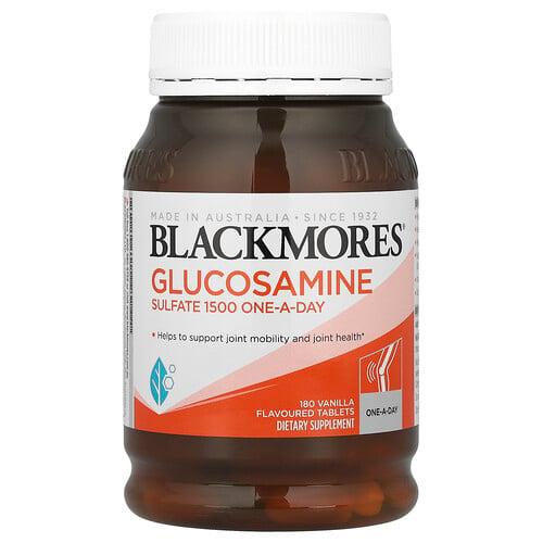Blackmores Glucosamine Sulfate One A Day Vanilla 1 500 Mg 180 Tablets