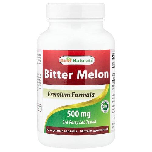 Best Naturals Bitter Melon 500 Mg 90 Vegetarian Capsules