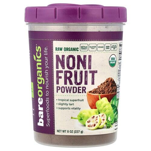 Bareorganics Organic Noni Fruit Powder 8 Oz 227 G