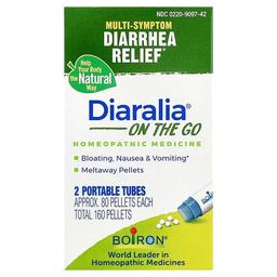 Boiron Diaralia On The Go 2 Portable Tubes Approx 80 Pellets Each