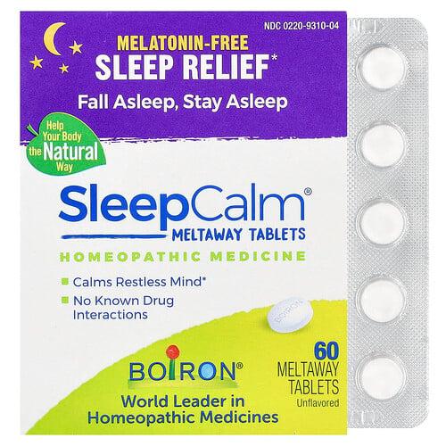 Boiron Sleepcalm Unflavored 60 Meltaway Tablets