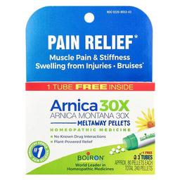 Boiron Arnica Montana 30x 3 Tubes Approx 80 Pellets Each