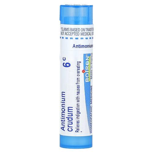 Boiron Antimonium Crudum 6c Indigestion Relief Approx 80 Pellets