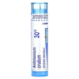 Boiron Antimonium Crudum 30c Indigestion Relief Approx 80 Pellets