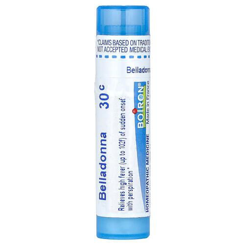 Boiron Belladonna 30c Fever Relief Approx 80 Pellets