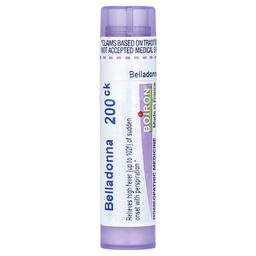 Boiron Belladonna 200ck Fever Relief Approx 80 Pellets