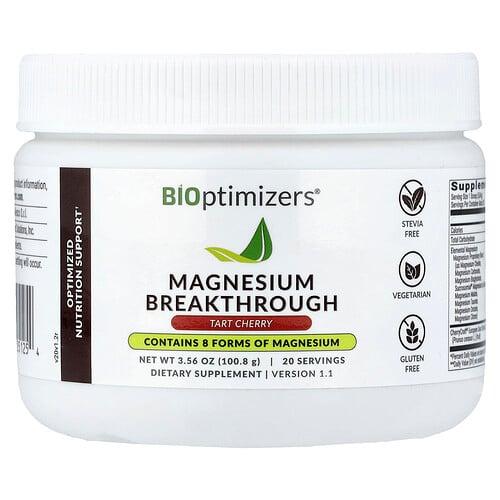 Bioptimizers Magnesium Breakthrough Tart Cherry 3 56 Oz 100 8 G
