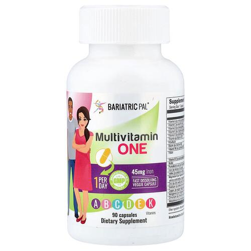 Bariatricpal Multivitamin One With Iron 90 Capsules