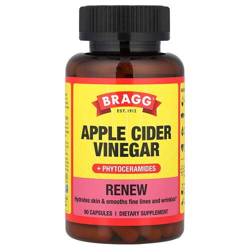 Bragg Renew Apple Cider Vinegar Phytoceramides 90 Capsules