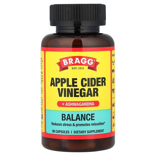 Bragg Apple Cider Vinegar Ashwagandha 90 Capsules