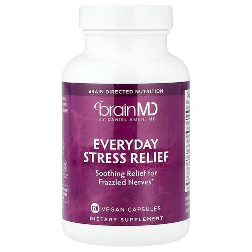 Brainmd Everyday Stress Relief 120 Vegan Capsules