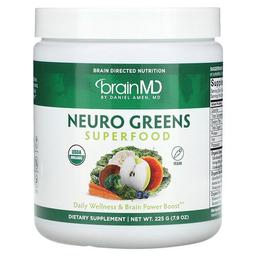 Brainmd Neuro Greens Superfood 7 9 Oz 225 G