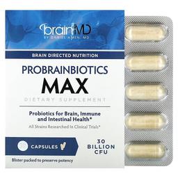 Brainmd Probrainbiotics Max 30 Billion Cfu 30 Capsules
