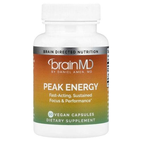 Brainmd Peak Energy 30 Vegan Capsules