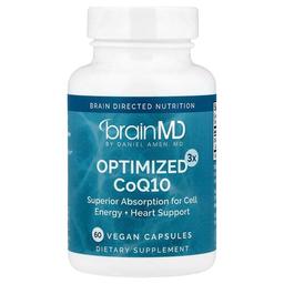 Brainmd Optimized3x Coq10 60 Vegan Capsules