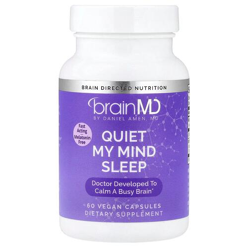 Brainmd Quiet My Mind Sleep 60 Vegan Capsules