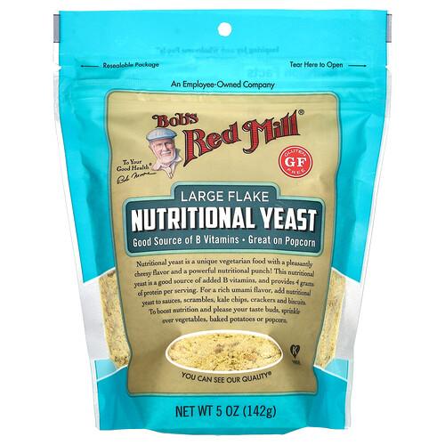 Bob S Red Mill Large Flake Nutritional Yeast Gluten Free 5 Oz 142 G