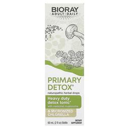 Bioray Primary Detox Heavy Duty Detox Tonic Alcohol Free 2 Fl Oz 60 Ml