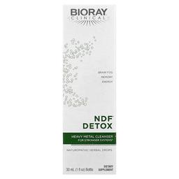 Bioray Ndf Detox Heavy Metal Cleanser 1 Fl Oz 30 Ml
