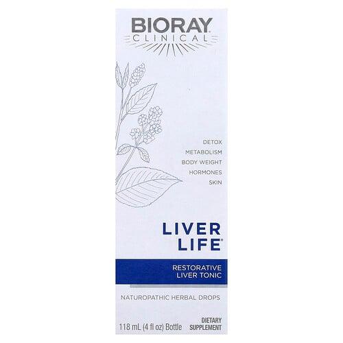Bioray Liver Life Restorative Liver Tonic 4 Fl Oz 118 Ml