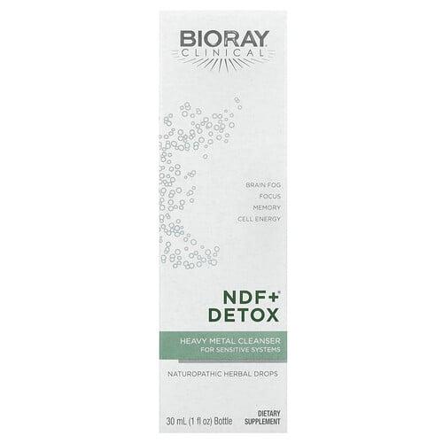 Bioray Ndf Detox Heavy Metal Cleanser 1 Fl Oz 30 Ml