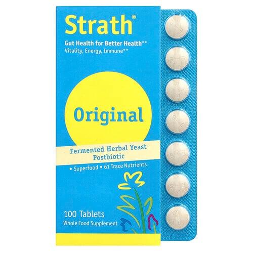 Bio Strath Fermented Herbal Yeast Postbiotic 100 Tablets