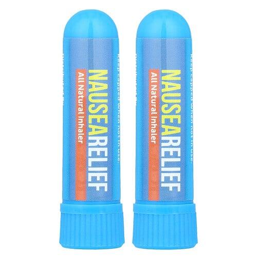 Basic Vigor Nausea Relief All Natural Inhaler 2 Pack