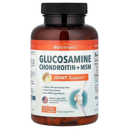 Bioschwartz Glucosamine Chondroitin Msm 180 Capsules
