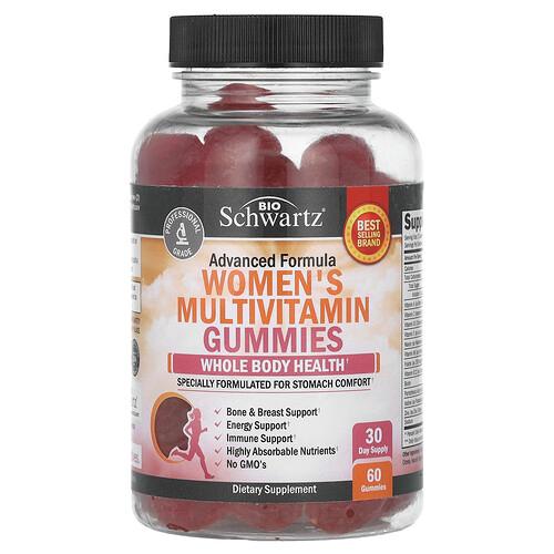 Bioschwartz Women S Multivitamin Gummies Advanced Formula 60 Gummies