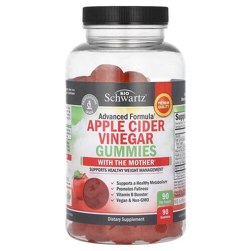 Bioschwartz Apple Cider Vinegar Gummies With The Mother 90 Gummies