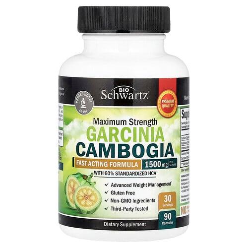 Bioschwartz Garcinia Cambogia Maximum Strength 90 Capsules product image
