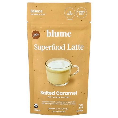 Blume Superfood Latte Salted Caramel Caffeine Free 3 5 Oz 100 G product image