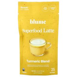 Blume Superfood Latte Turmeric Blend Caffeine Free 4 4 Oz 125 G
