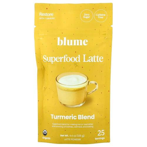 Blume Superfood Latte Turmeric Blend Caffeine Free 4 4 Oz 125 G