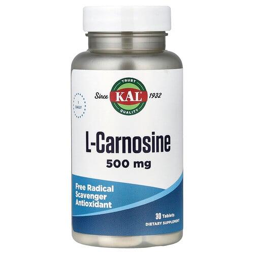 Kal L Carnosine 500 Mg 30 Tablets