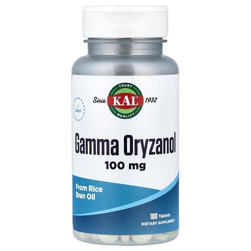 Kal Gamma Oryzanol 100 Mg 100 Tablets