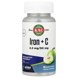 Kal Iron C Apple 90 Micro Tablets