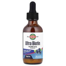 Kal Ultra Biotin Mixed Berry 10 000 Mcg 2 Fl Oz 59 Ml