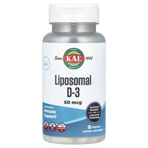 Kal Liposomal D 3 50 Mcg 30 Vegcaps