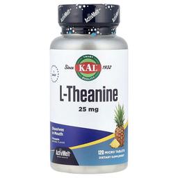 Kal L Theanine Pineapple 25 Mg 120 Micro Tablets