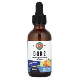 Kal D 3 K 2 Drop Citrus 2 Fl Oz 59 Ml