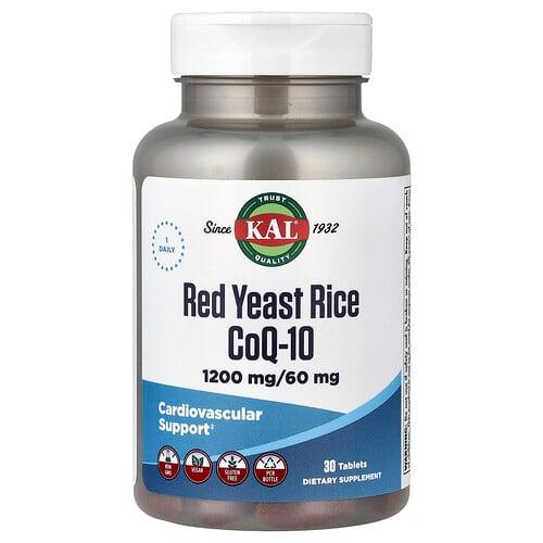 Kal Red Yeast Rice Coq 10 30 Tablets