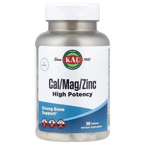 Kal Cal Mag Zinc High Potency 100 Tablets product image